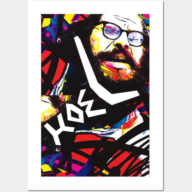 Allen Ginsberg - Hawl Wall Art by Exile Kings 